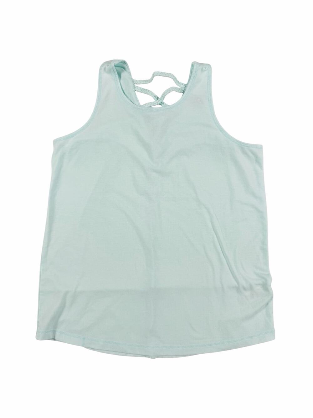 Athleta Girl Braided Back Tank Top Mint Green Size 8-10